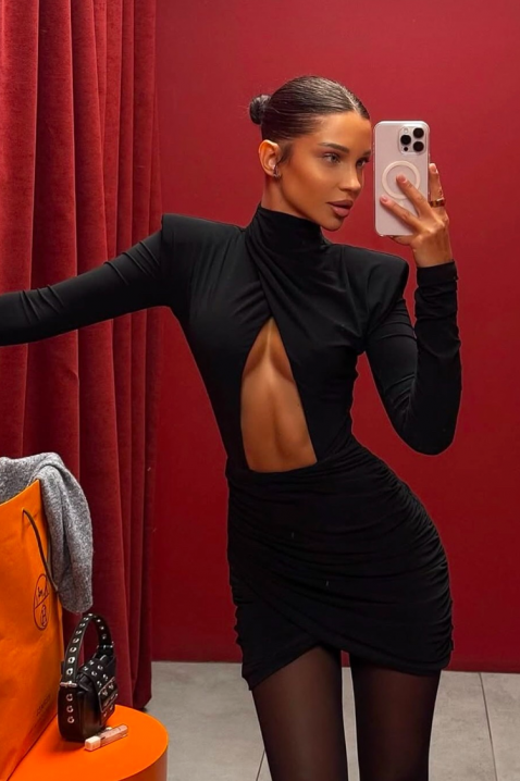 Haljina NRENINZA, Boja: crna, IVET.HR - MODERNA ODJEĆA