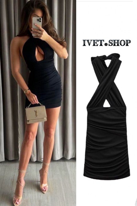 Haljina LUNZANA, Boja: crna, IVET.HR - MODERNA ODJEĆA