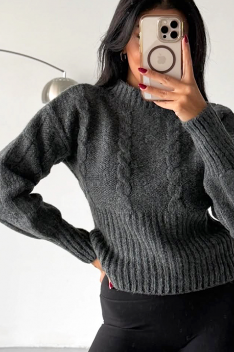 Džemper BLANDIRA GREY, Boja: siva, IVET.HR - MODERNA ODJEĆA