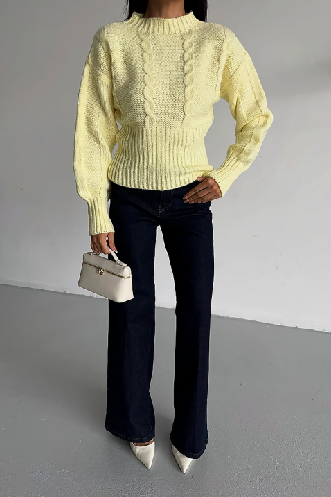 Džemper BLANDIRA YELLOW, Boja: žuta, IVET.HR - MODERNA ODJEĆA