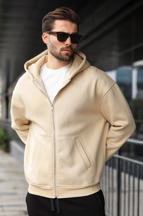 Muška dukserica VERGERO BEIGE, Boja: bež, IVET.HR - MODERNA ODJEĆA