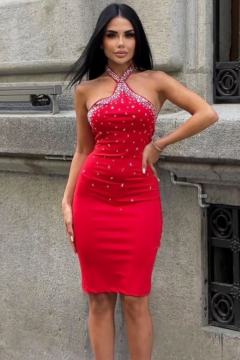 Haljina LENDOLZA RED, Boja: crvena, IVET.HR - MODERNA ODJEĆA