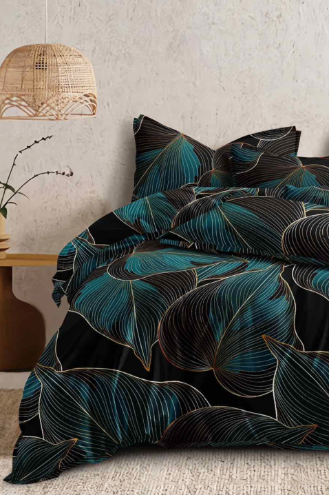 Komplet posteljina FIOGELDY 200x220 cm pamuk - dijela, Boja: crna, IVET.HR - MODERNA ODJEĆA