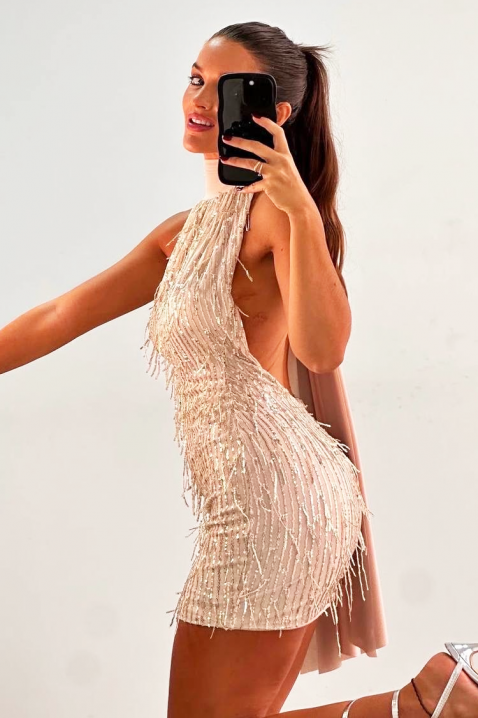 Haljina LEFILDA, Boja: bež, IVET.HR - MODERNA ODJEĆA