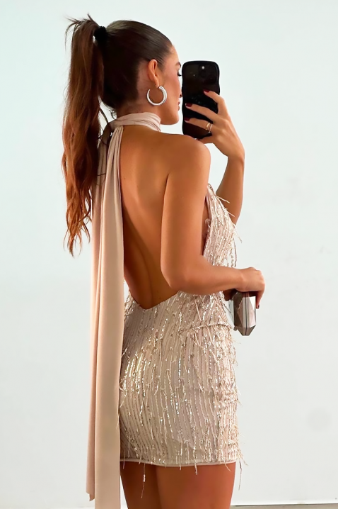 Haljina LEFILDA, Boja: bež, IVET.HR - MODERNA ODJEĆA