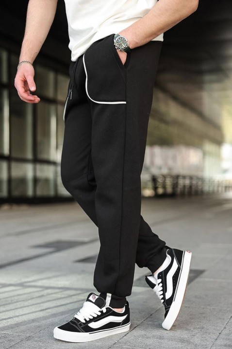 Muške hlače FONTOR BLACK, Boja: crna, IVET.HR - MODERNA ODJEĆA