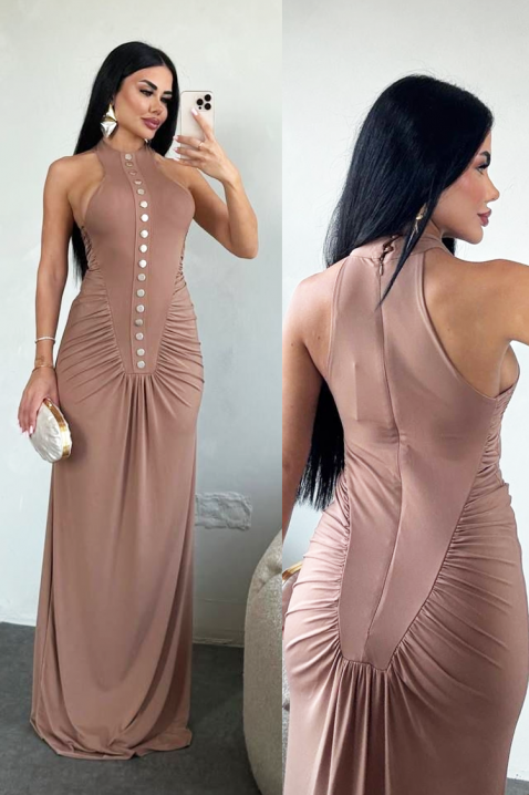 Haljina NABRILZA PUDRA, Boja: pudera, IVET.HR - MODERNA ODJEĆA