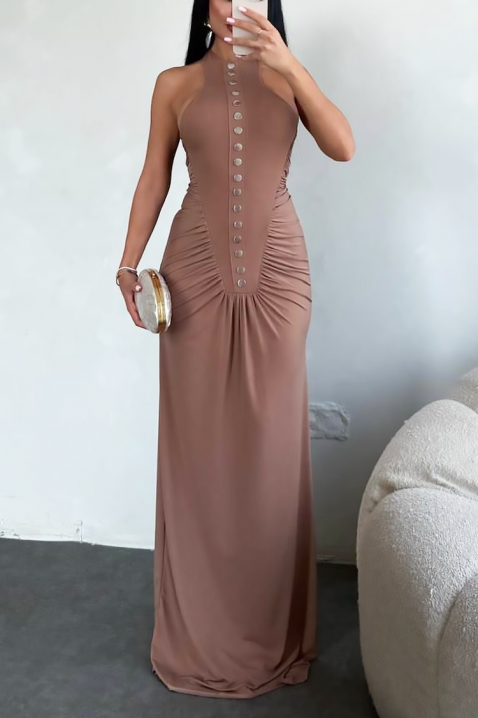 Haljina NABRILZA PUDRA, Boja: pudera, IVET.HR - MODERNA ODJEĆA