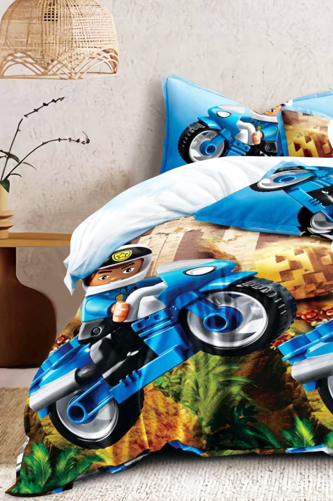 Komplet posteljina ZOPELDY 160x200 cm pamuk - 4 dijela, Boja: višebojna, IVET.HR - MODERNA ODJEĆA