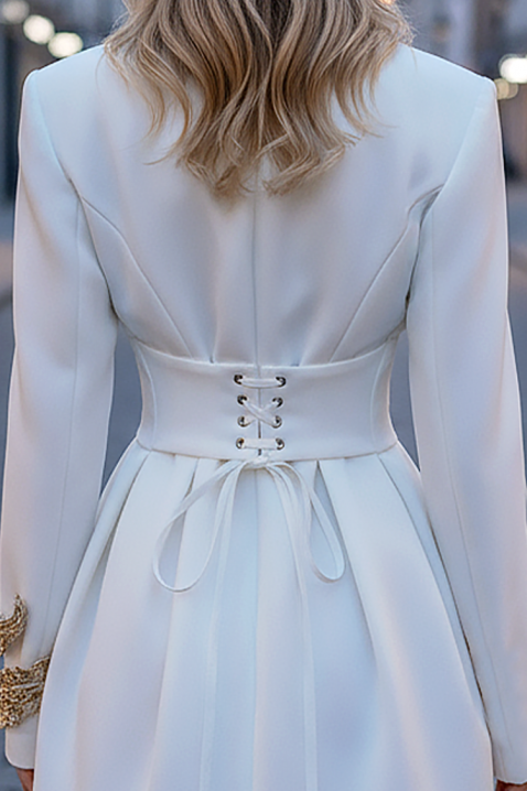 Haljina BLANDENZA WHITE, Boja: bijela, IVET.HR - MODERNA ODJEĆA