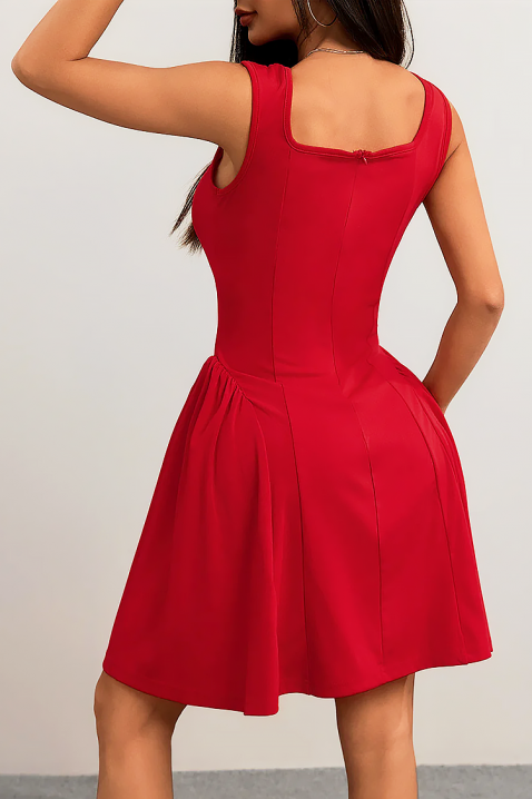 Haljina ERKANZA, Boja: crvena, IVET.HR - MODERNA ODJEĆA