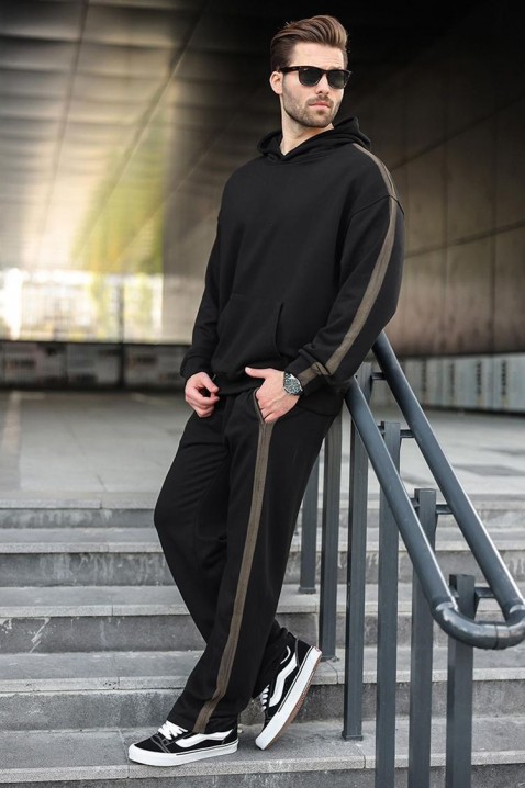 Muški komplet MONSHEZO BLACK, Boja: crna, IVET.HR - MODERNA ODJEĆA