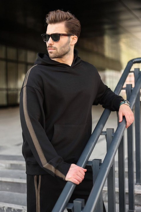 Muški komplet MONSHEZO BLACK, Boja: crna, IVET.HR - MODERNA ODJEĆA