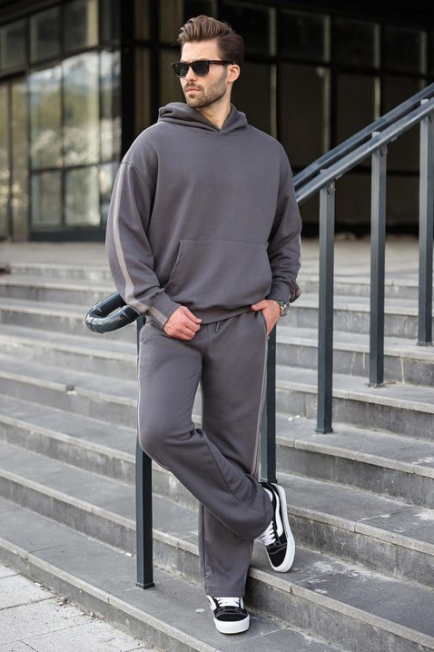 Muški komplet MONSHEZO GRAFIT, Boja: grafitna, IVET.HR - MODERNA ODJEĆA