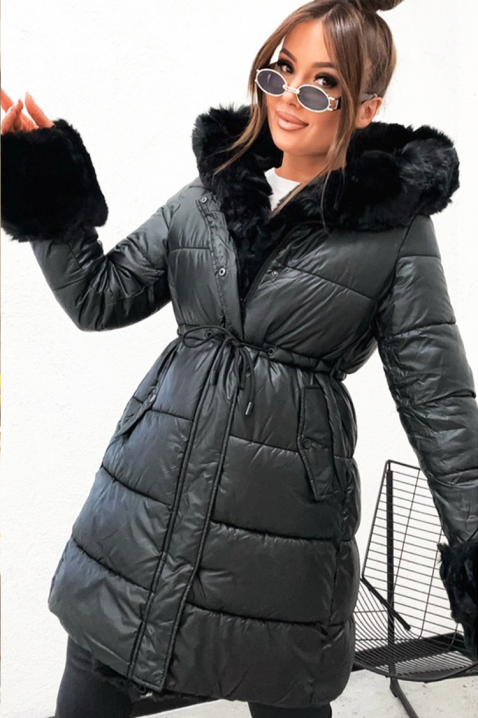 Jakna ZERFIOLJA BLACK, Boja: crna, IVET.HR - MODERNA ODJEĆA