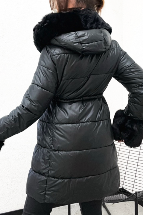 Jakna ZERFIOLJA BLACK, Boja: crna, IVET.HR - MODERNA ODJEĆA