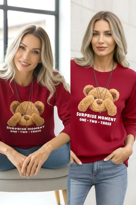 Ženska bluza BRADELZA RED, Boja: crvena, IVET.HR - MODERNA ODJEĆA