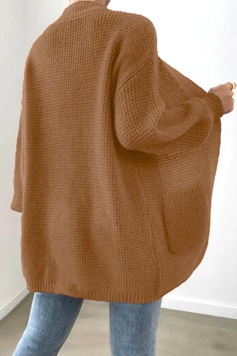 Kardigan VISTALFA CAMEL, Boja: svjetlosmeđa, IVET.HR - MODERNA ODJEĆA