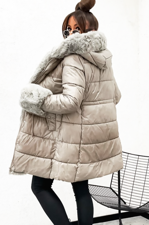 Jakna ZERFIOLJA BEIGE, Boja: bež, IVET.HR - MODERNA ODJEĆA