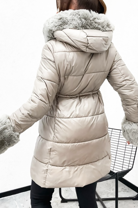 Jakna ZERFIOLJA BEIGE, Boja: bež, IVET.HR - MODERNA ODJEĆA