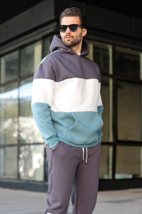 Muška dukserica FREDERO GRAFIT, Boja: grafitna, IVET.HR - MODERNA ODJEĆA