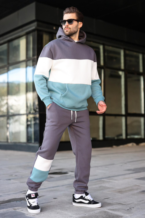 Muška dukserica FREDERO GRAFIT, Boja: grafitna, IVET.HR - MODERNA ODJEĆA