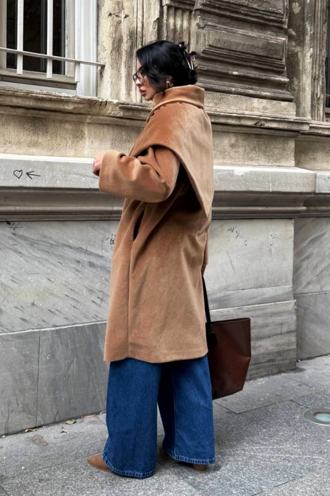 Kaput ALSIENA CAMEL, Boja: svjetlosmeđa, IVET.HR - MODERNA ODJEĆA