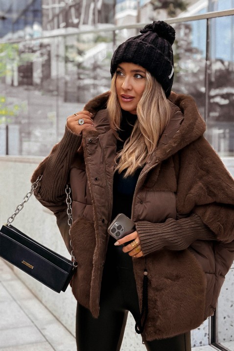 Jakna GLOREDA BROWN, Boja: drap, IVET.HR - MODERNA ODJEĆA