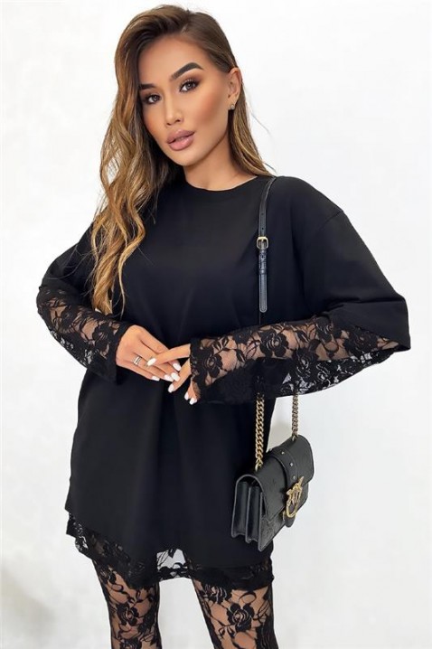 Komplet MARJITA BLACK, Boja: crna, IVET.HR - MODERNA ODJEĆA