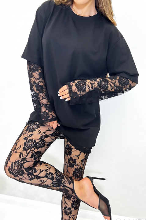 Komplet MARJITA BLACK, Boja: crna, IVET.HR - MODERNA ODJEĆA