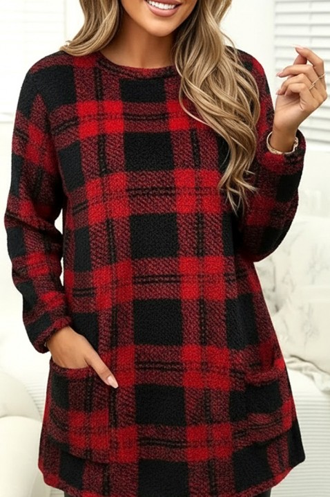 Tunika DERVILDA, Boja: crvena, IVET.HR - MODERNA ODJEĆA