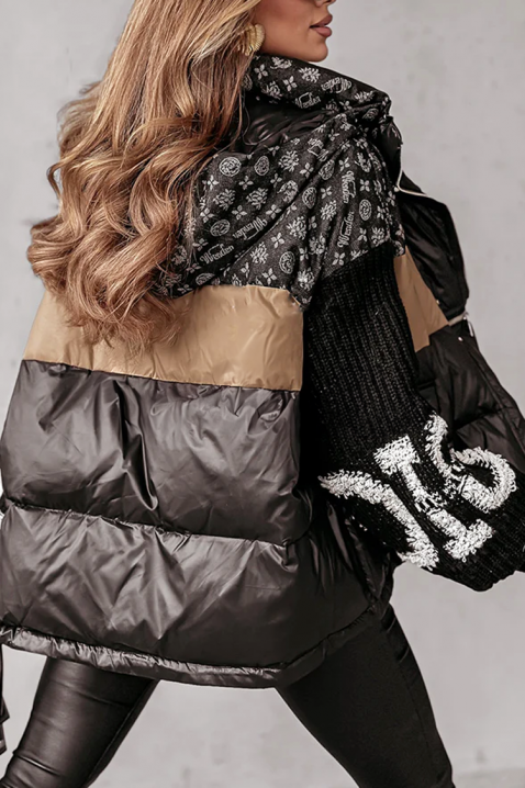 Jakna VRENZONA BLACK, Boja: crna, IVET.HR - MODERNA ODJEĆA