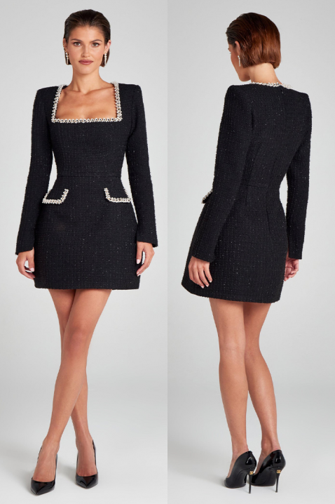 Haljina DREVILDA, Boja: crna, IVET.HR - MODERNA ODJEĆA