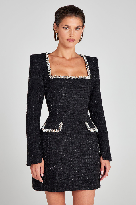 Haljina DREVILDA, Boja: crna, IVET.HR - MODERNA ODJEĆA