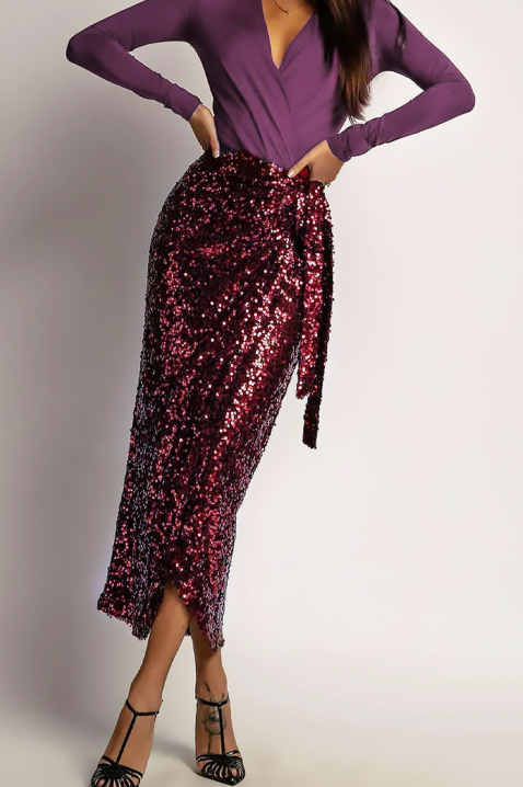 Haljina BLENTISA BORDO, Boja: bordo, IVET.HR - MODERNA ODJEĆA