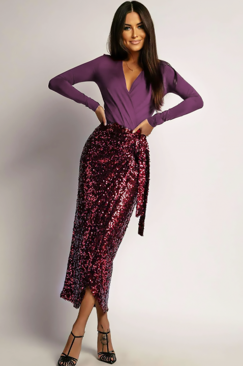 Haljina BLENTISA BORDO, Boja: bordo, IVET.HR - MODERNA ODJEĆA