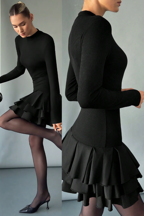 Haljina TRESILA, Boja: crna, IVET.HR - MODERNA ODJEĆA