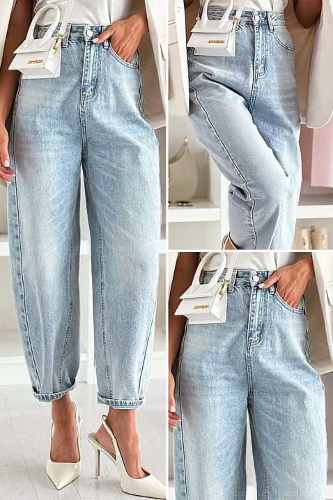 Traperice BANDIOLA, Boja: svijetlo plava, IVET.HR - MODERNA ODJEĆA