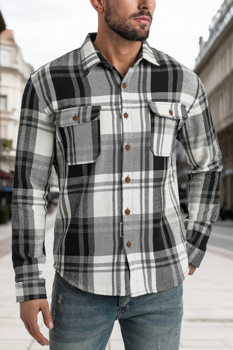 Muška košulja POLERTO, Boja: crna, IVET.HR - MODERNA ODJEĆA