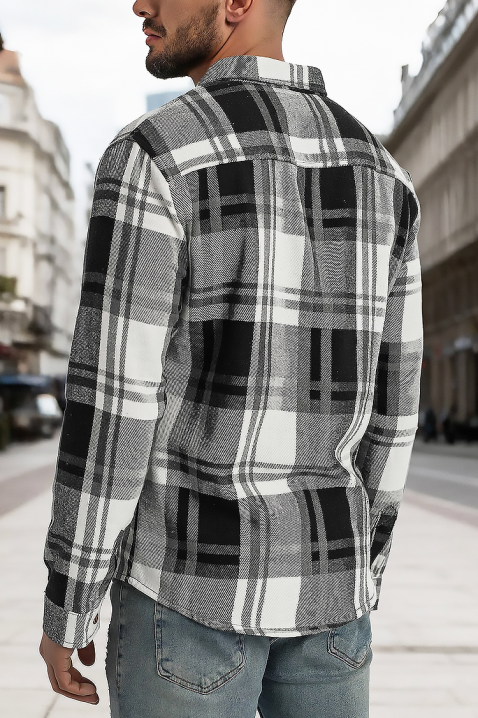 Muška košulja POLERTO, Boja: crna, IVET.HR - MODERNA ODJEĆA