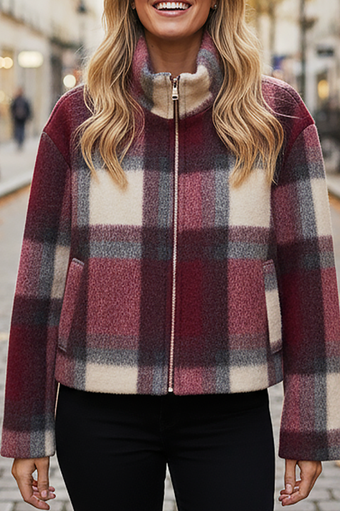 Jakna JIONELGA BORDO, Boja: bordo, IVET.HR - MODERNA ODJEĆA