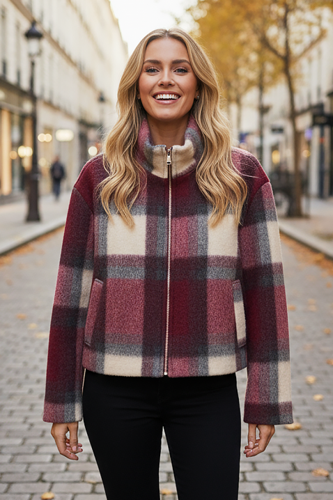 Jakna JIONELGA BORDO, Boja: bordo, IVET.HR - MODERNA ODJEĆA