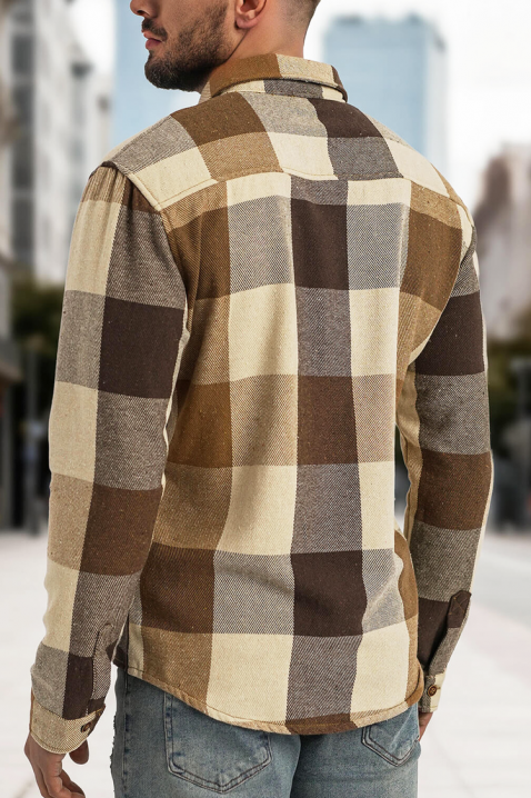 Muška košulja MOLTONO, Boja: bež, IVET.HR - MODERNA ODJEĆA