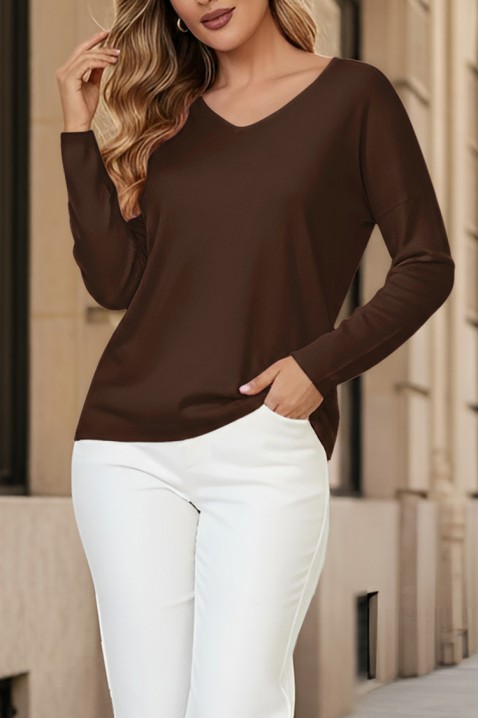 Bluza VIOPELDA BROWN, Boja: smeđa, IVET.HR - MODERNA ODJEĆA