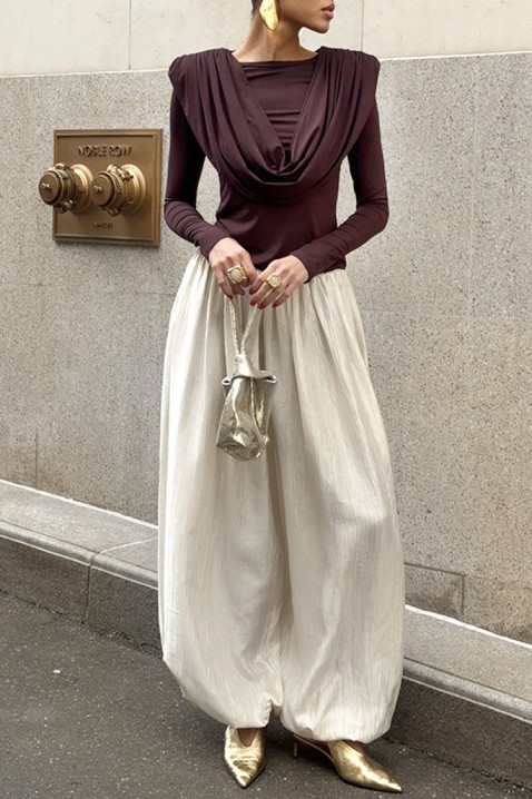 Ženska bluza JACKSONA BROWN, Boja: smeđa, IVET.HR - MODERNA ODJEĆA