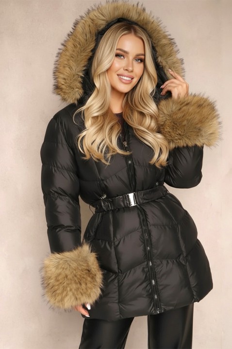 Jakna TEGROLSA BLACK, Boja: crna, IVET.HR - MODERNA ODJEĆA