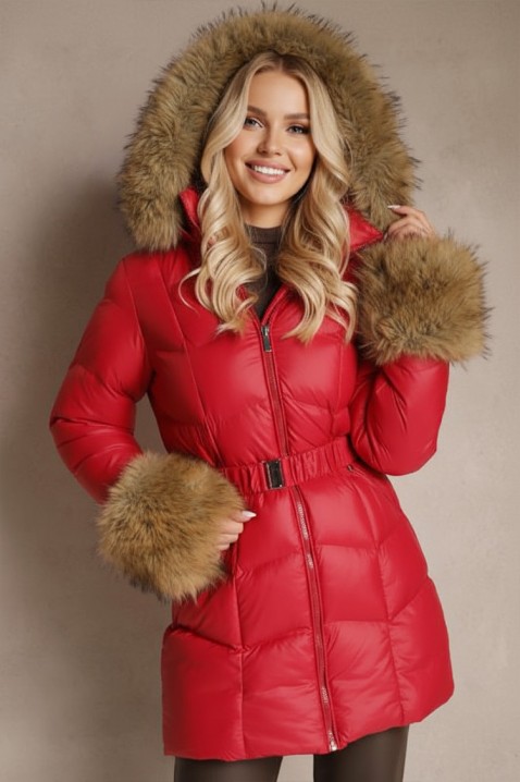 Jakna TEGROLSA RED, Boja: crvena, IVET.HR - MODERNA ODJEĆA