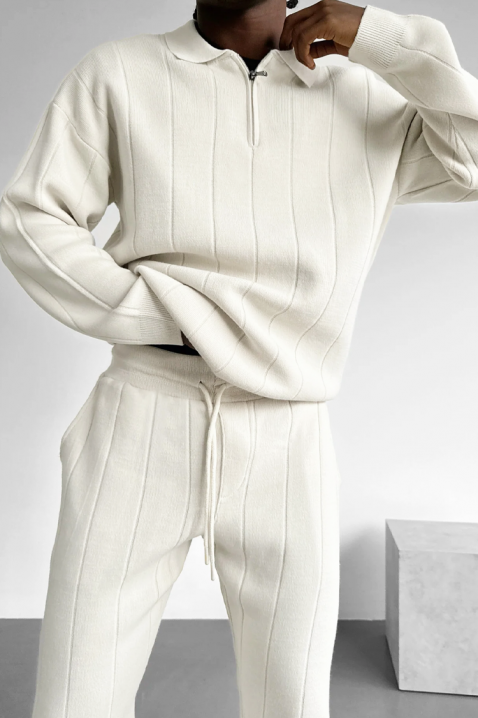 Muški komplet BOTELDO ECRU, Boja: drap, IVET.HR - MODERNA ODJEĆA