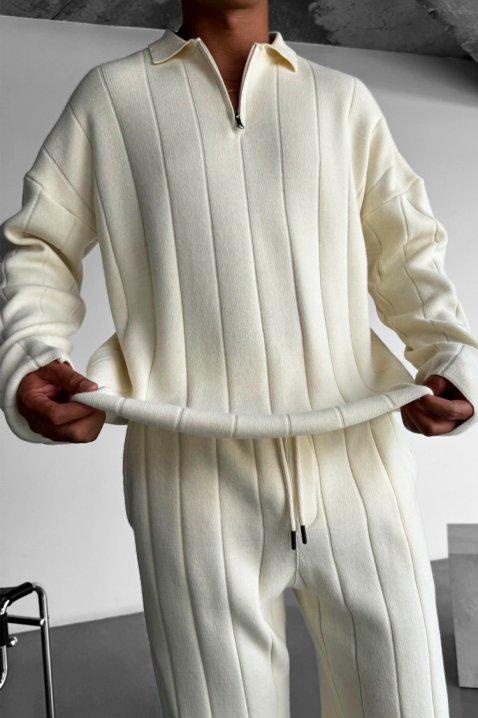 Muški komplet BOTELDO ECRU, Boja: drap, IVET.HR - MODERNA ODJEĆA