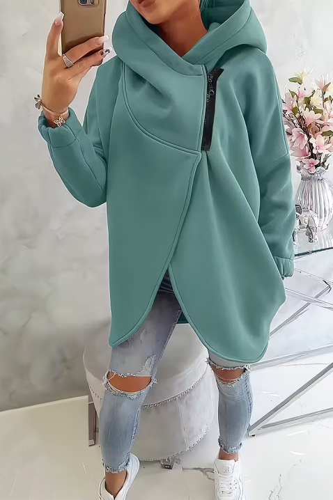 Dukserica SIOMEJA SKY, Boja: svijetlo plava, IVET.HR - MODERNA ODJEĆA